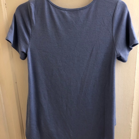Aritzia (Wilfree) Light Blue Tee Shirt - Size S - Picture 4 of 4